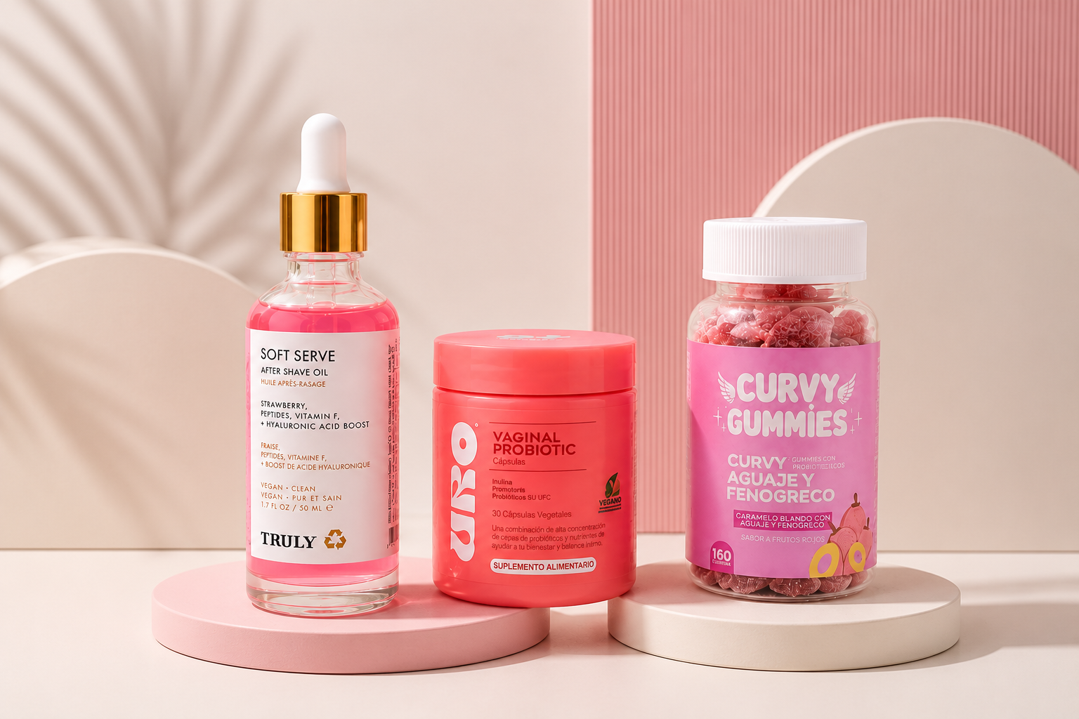 🌸 PACK CUIDADO PARA ELLA 💖TRULY,URO,CURVY GUMMIES
